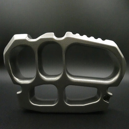 Stainless Steel Four Finger Knuckles – 404c with 18mm Ultra Thick Stonewash Heavy