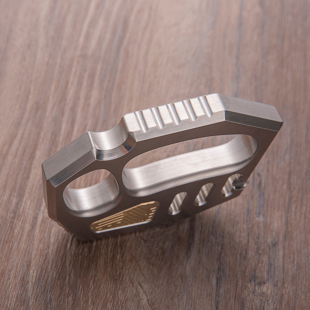 Stainless Steel Four Finger Knuckles – 440C with Copper Inlay with 15mm Heavy Duty EDC