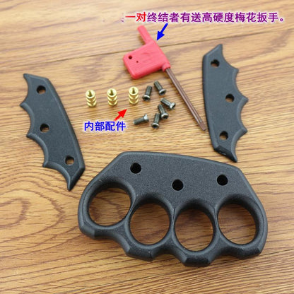 Stainless Steel Four Finger Knuckles – Paperweight with 24mm Ultra-Thick