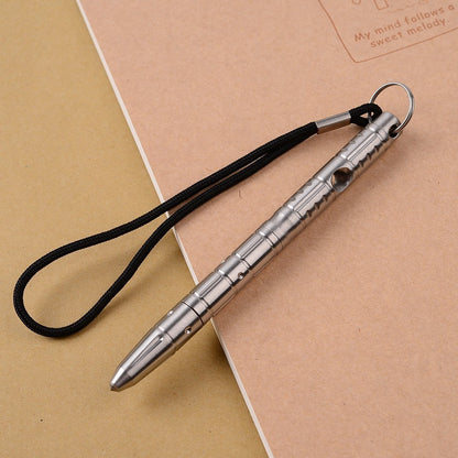 Stainless Steel Glass Breaker Tactical Pen – 304 with Push Dagger Transformer Tungsten