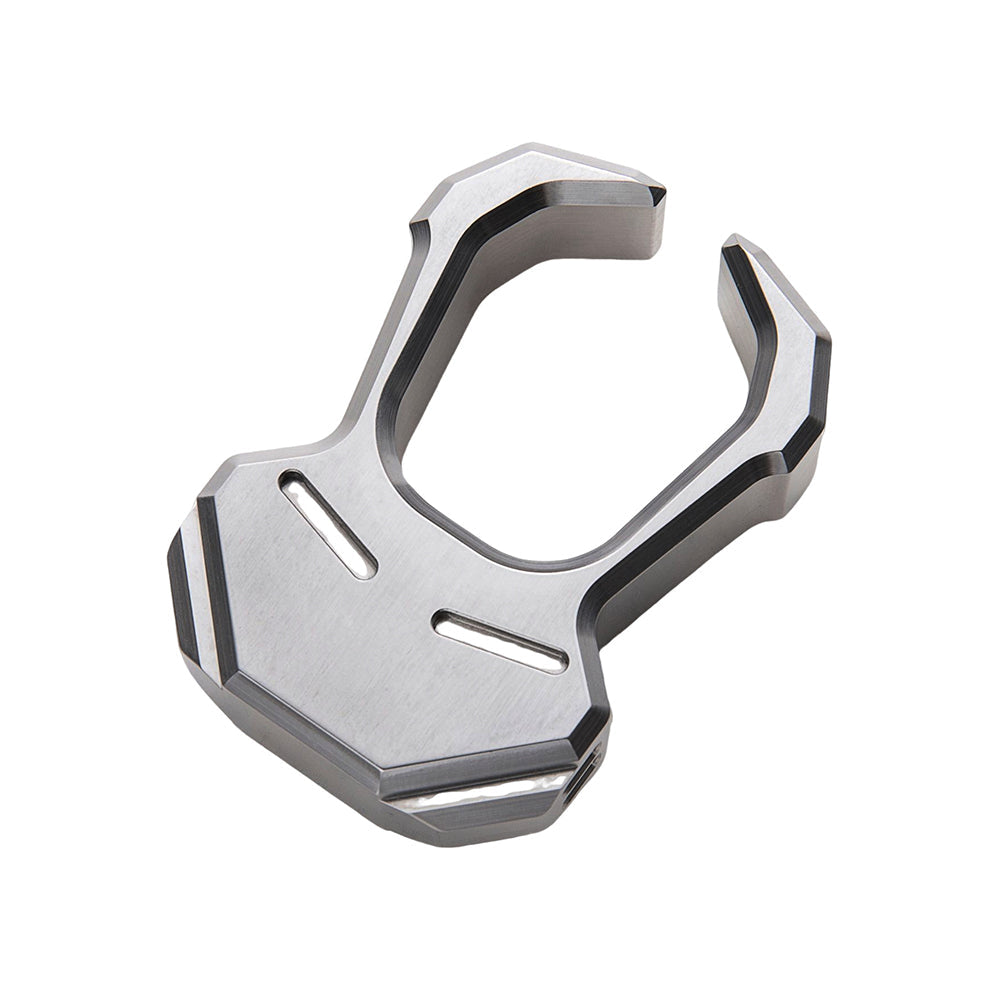 Stainless Steel Knuckles – 304 Tuning Fork Single EDC with Musical Self Defense Ring