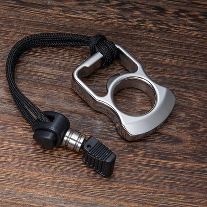 Stainless Steel Ring – 304 Single Finger with 12mm Thick Bottle Opener Multi-Tool