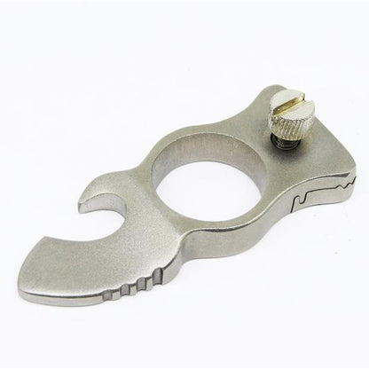 Stainless Steel Slingshot – 304 3-in-1 Knuckle Multi-Tool with Bottle Opener 68g
