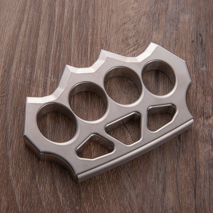Stainless Steel Spiked Knuckles – 304 Four Finger with Hollow Lightweight CNC 13mm