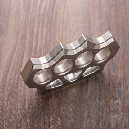Stainless Steel Spiked Knuckles – 304 Four Finger with Hollow Lightweight CNC 13mm