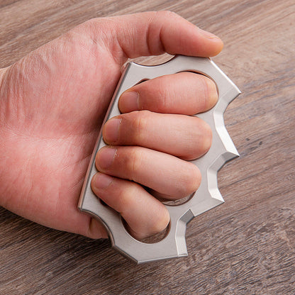 Stainless Steel Spiked Knuckles – 304 Four Finger with Hollow Lightweight CNC 13mm