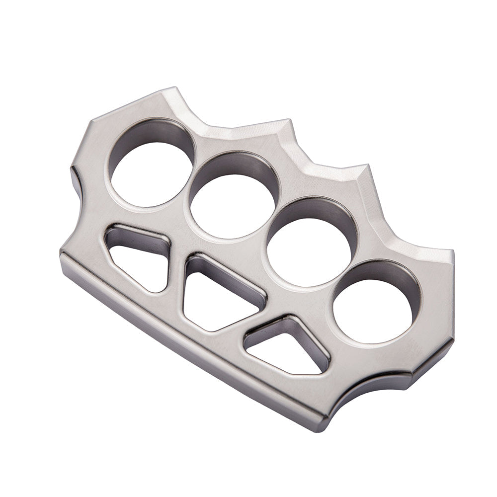 Stainless Steel Spiked Knuckles – 304 Four Finger with Hollow Lightweight CNC 13mm