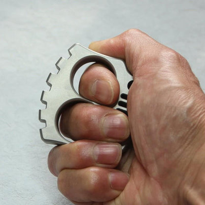 Stainless Steel Two Finger Knuckles – 304 Extreme-Thick 16mm with Compact CNC
