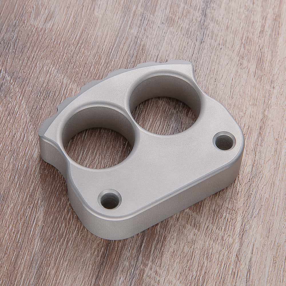 Stainless Steel Two Finger Knuckles – 304 with 16mm Ultra Thick Sandblast Finish
