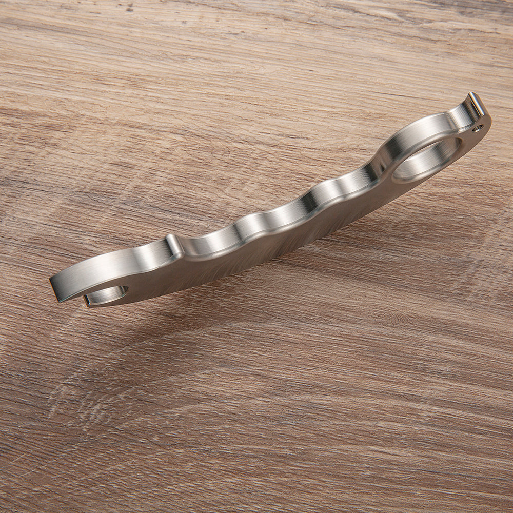 Steel Bottle Opener Knuckles – Brass with 304 Four Finger Kubotan Multi-Tool EDC