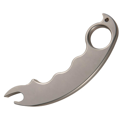 Steel Bottle Opener Knuckles – Brass with 304 Four Finger Kubotan Multi-Tool EDC