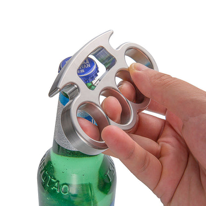 Steel Bottle Opener Knuckles – Four Finger with 304 or 7075 Aluminum CNC Machined