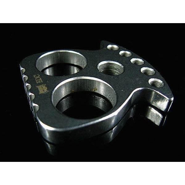 Steel Compact EDC Tool – 9Cr13 Skull Keychain for Desk Breaks, Collecting, And Tactile