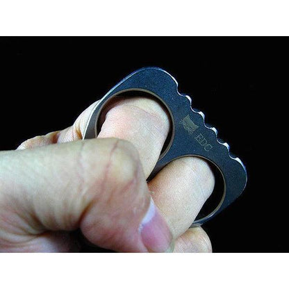 Steel Compact EDC Tool – 9Cr13 Skull Keychain for Desk Breaks, Collecting, And Tactile