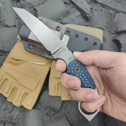 Steel EDC Knife – Claw Forge A2 Tactical with G10 Handle for Everyday Utility, Collecting