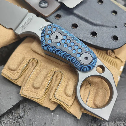 Steel EDC Knife – Claw Forge A2 Tactical with G10 Handle for Everyday Utility, Collecting