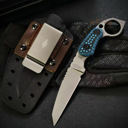 Steel EDC Knife – Claw Forge A2 Tactical with G10 Handle for Everyday Utility, Collecting
