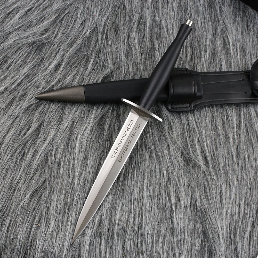 Steel Fixed Blade Knife – Sentry's Edge N690 Tactical with Fiberglass Handle