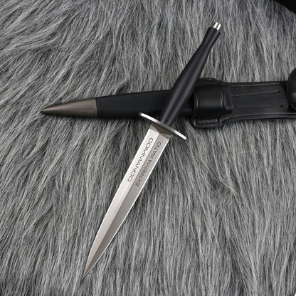 Steel Fixed Blade Knife – Sentry's Edge N690 Tactical with Fiberglass Handle