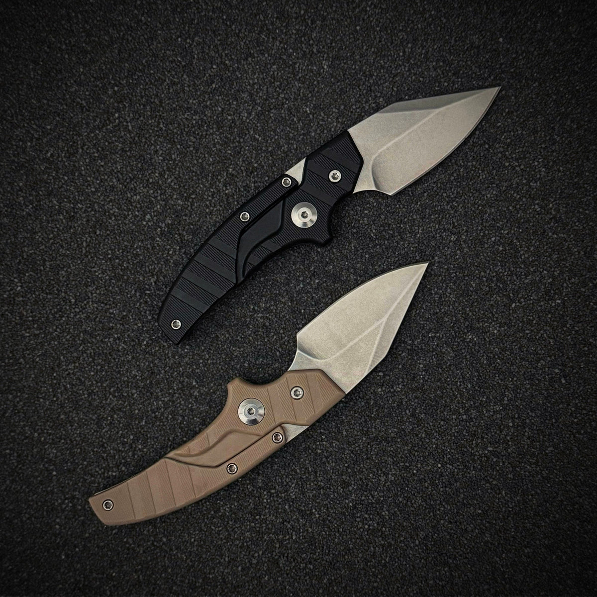 Steel Folding Knife – D2 2-in-1 Transformable Push Dagger EDC Tactical Self Defense