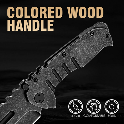 Steel Folding Knife – Machete D2 59-60 HRC Camping Machete Outdoor EDC Survival