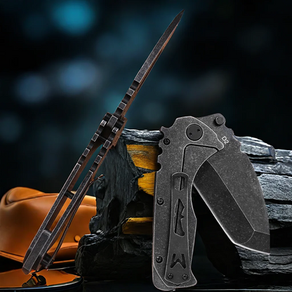 Steel Folding Knife – Machete D2 59-60 HRC Camping Machete Outdoor EDC Survival