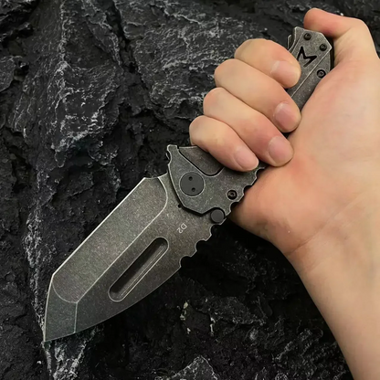Steel Folding Knife – Machete D2 59-60 HRC Camping Machete Outdoor EDC Survival