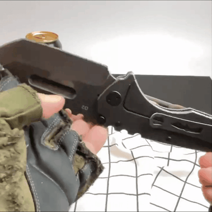 Steel Folding Knife – Machete D2 59-60 HRC Camping Machete Outdoor EDC Survival