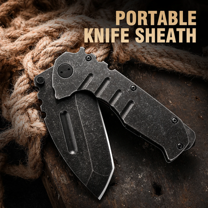 Steel Folding Knife – Machete D2 59-60 HRC Camping Machete Outdoor EDC Survival