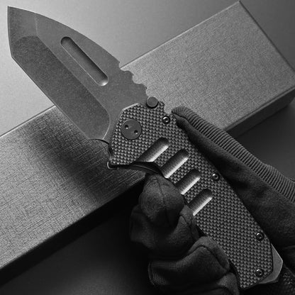 Steel Folding Knife – Machete D2 59-60 HRC Camping Machete Outdoor EDC Survival