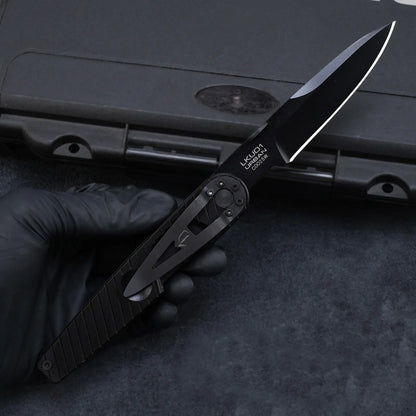 Steel Folding Knife – Suit Thug with N690 Tactical EDC for Everyday Utility, Collecting