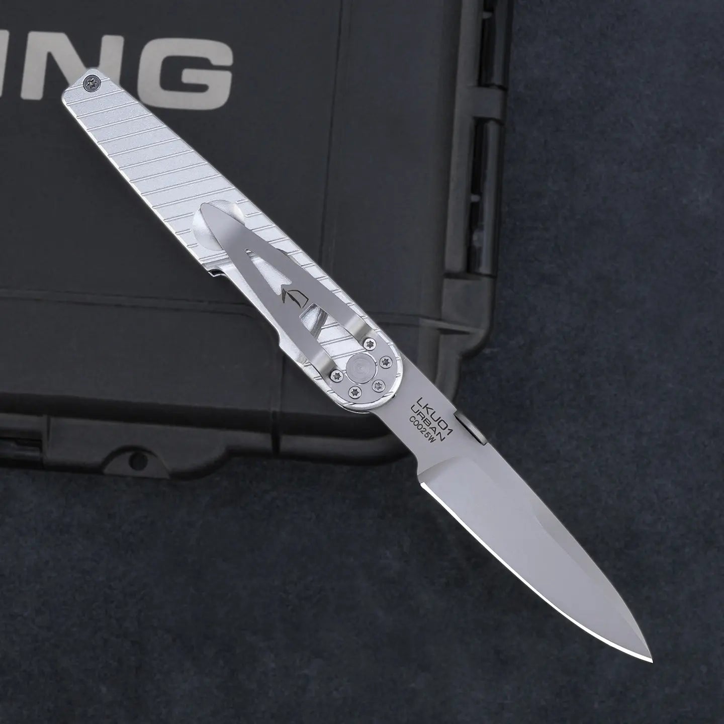 Steel Folding Knife – Suit Thug with N690 Tactical EDC for Everyday Utility, Collecting