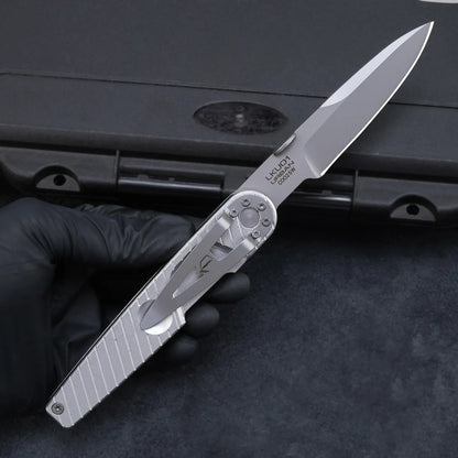Steel Folding Knife – Suit Thug with N690 Tactical EDC for Everyday Utility, Collecting