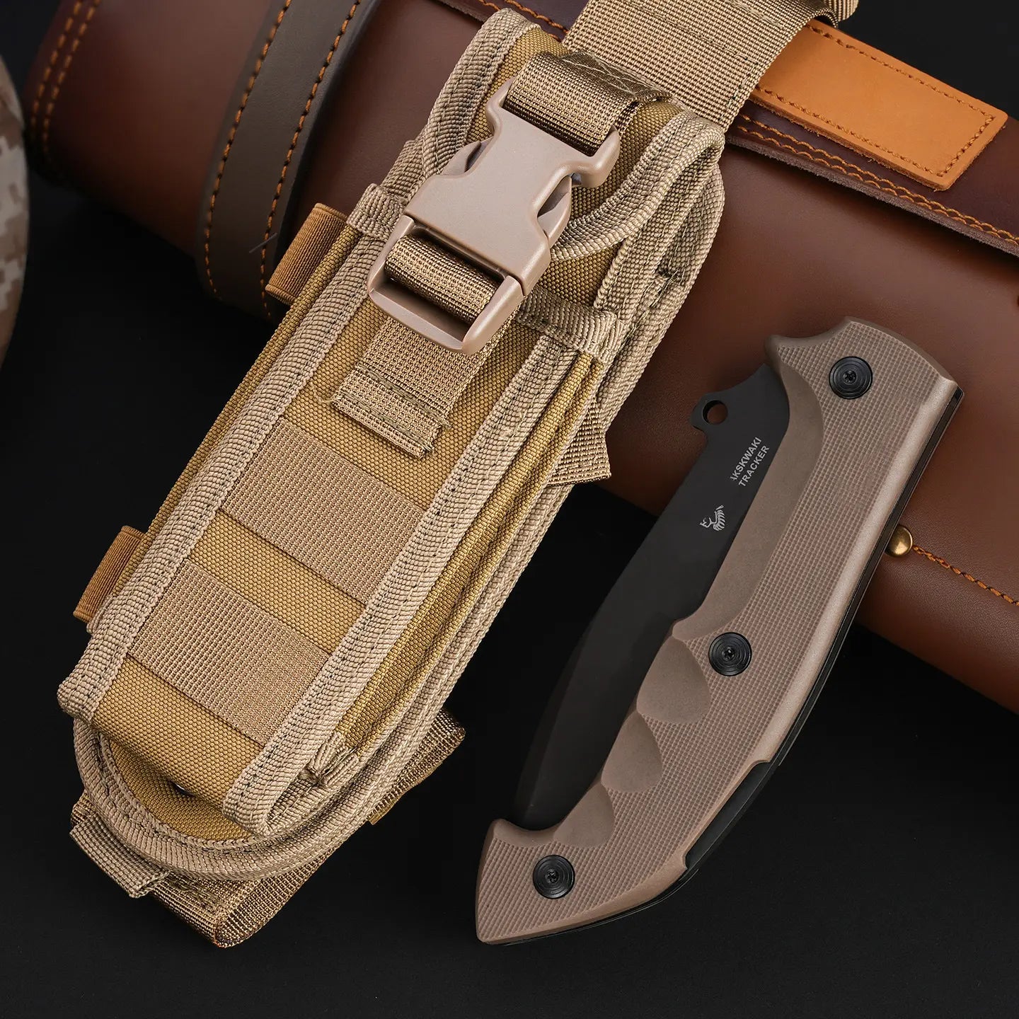 Steel Folding Knife – Tactical N690 Back-Lock Rescue Camping Survival EDC Outdoor