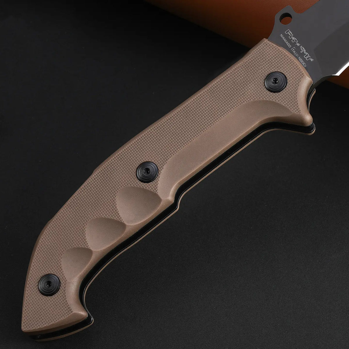 Steel Folding Knife – Tactical N690 Back-Lock Rescue Camping Survival EDC Outdoor