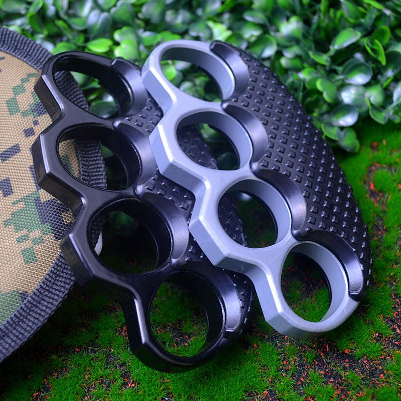 Steel Four Finger Knuckles – High-Strength Extreme-Thick 25mm with Tactical Grip Pads