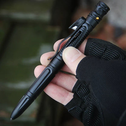 Steel Glass Breaker Tactical Pen – Self Defense Tool with Tungsten EDC