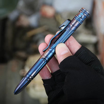 Steel Glass Breaker Tactical Pen – Self Defense Tool with Tungsten EDC