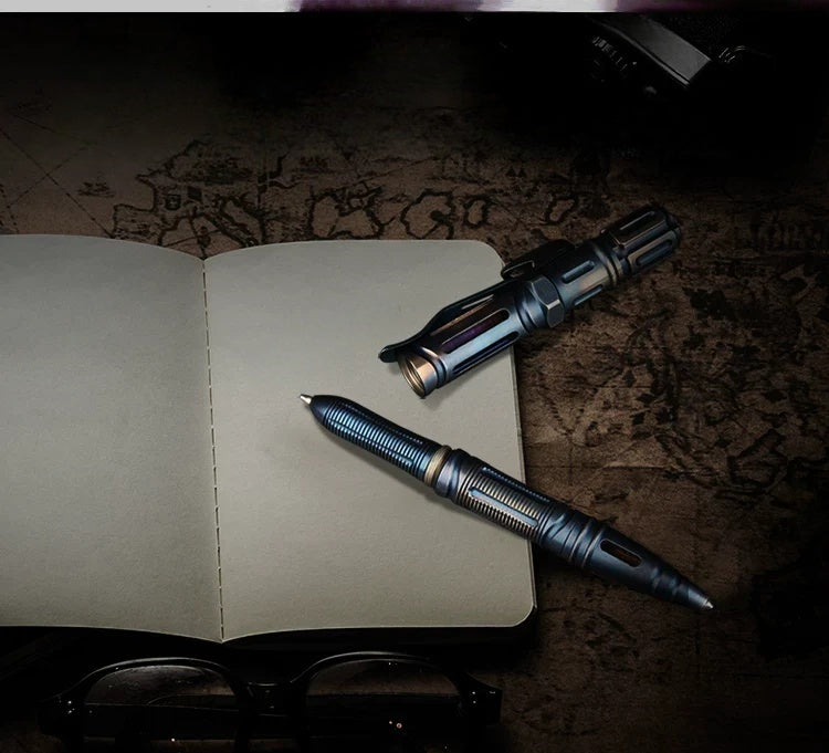 Steel Glass Breaker Tactical Pen – Self Defense Tool with Tungsten EDC