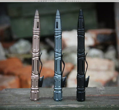 Steel Glass Breaker Tactical Pen – Self Defense Tool with Tungsten EDC