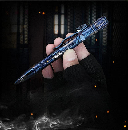 Steel Glass Breaker Tactical Pen – Self Defense Tool with Tungsten EDC