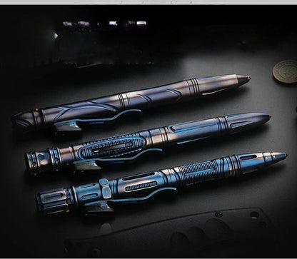 Steel Glass Breaker Tactical Pen – Self Defense Tool with Tungsten EDC
