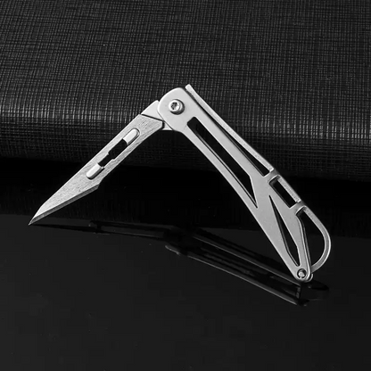 Steel Utility Knife – SharpFlex with Pocket EDC with Replaceable No. 11 Surgical Blade