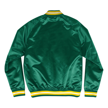 Mitchell & Ness Lightweight Satin Jacket Oakland Athletics