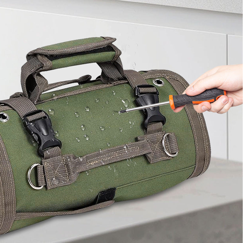 Tactical EDC Pouch – Multi-Functional Roll-Up Tool Organizer with Versatile Storage Bag