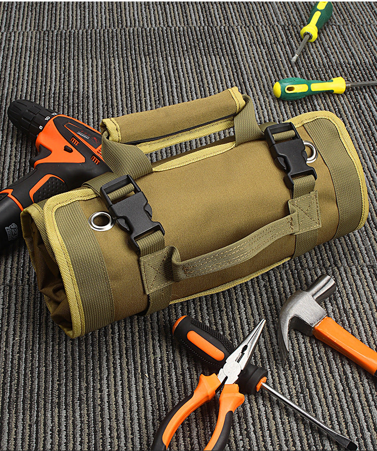 Tactical EDC Pouch – Multi-Functional Roll-Up Tool Organizer with Versatile Storage Bag