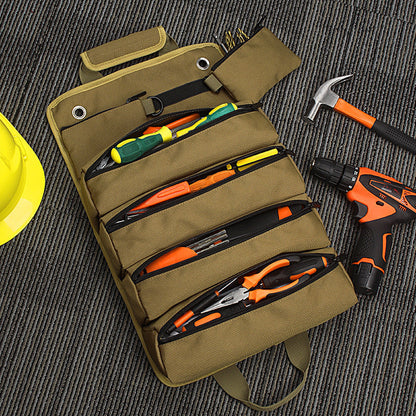 Tactical EDC Pouch – Multi-Functional Roll-Up Tool Organizer with Versatile Storage Bag