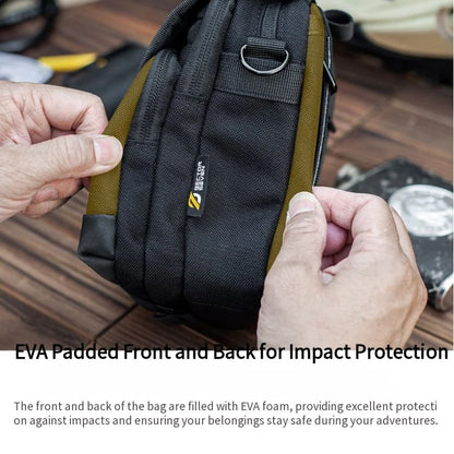 Tactical EDC Pouch – Raccoon Bag with Multi-Functional Crossbody & Waist Pack