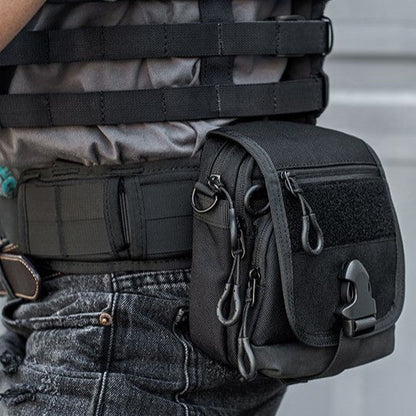 Tactical EDC Pouch – Raccoon Bag with Multi-Functional Crossbody & Waist Pack