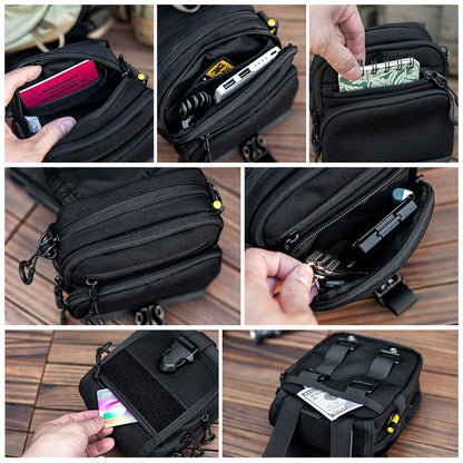 Tactical EDC Pouch – Raccoon Bag with Multi-Functional Crossbody & Waist Pack